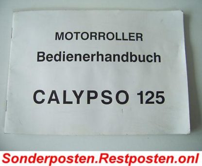 CALYPSO 125 Ersatzteile Teile Bedienungsanleitung